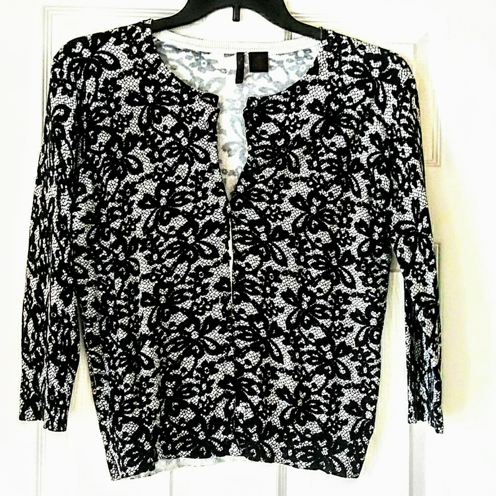 Vintage beaded cardigan.